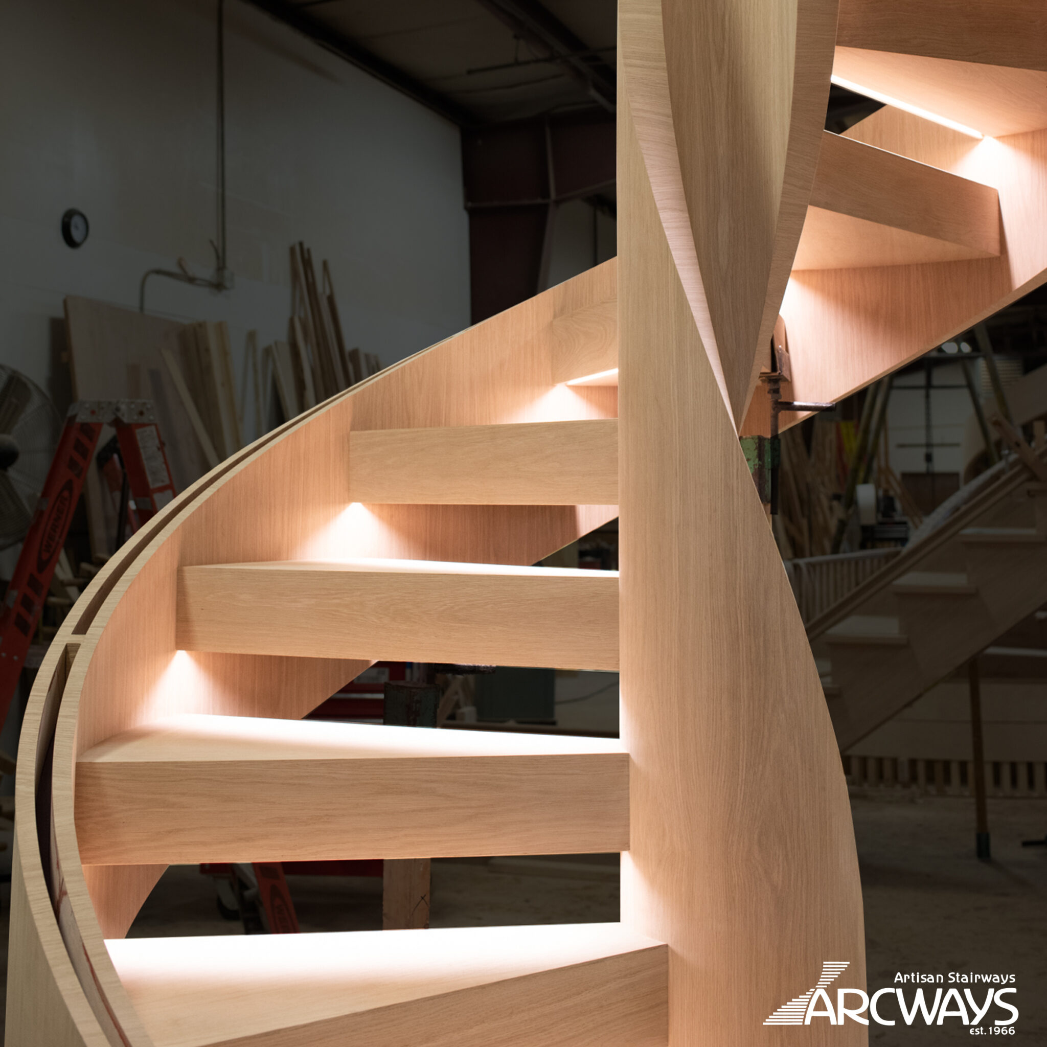 Double Helix Staircases Helical Stairs By Arcways