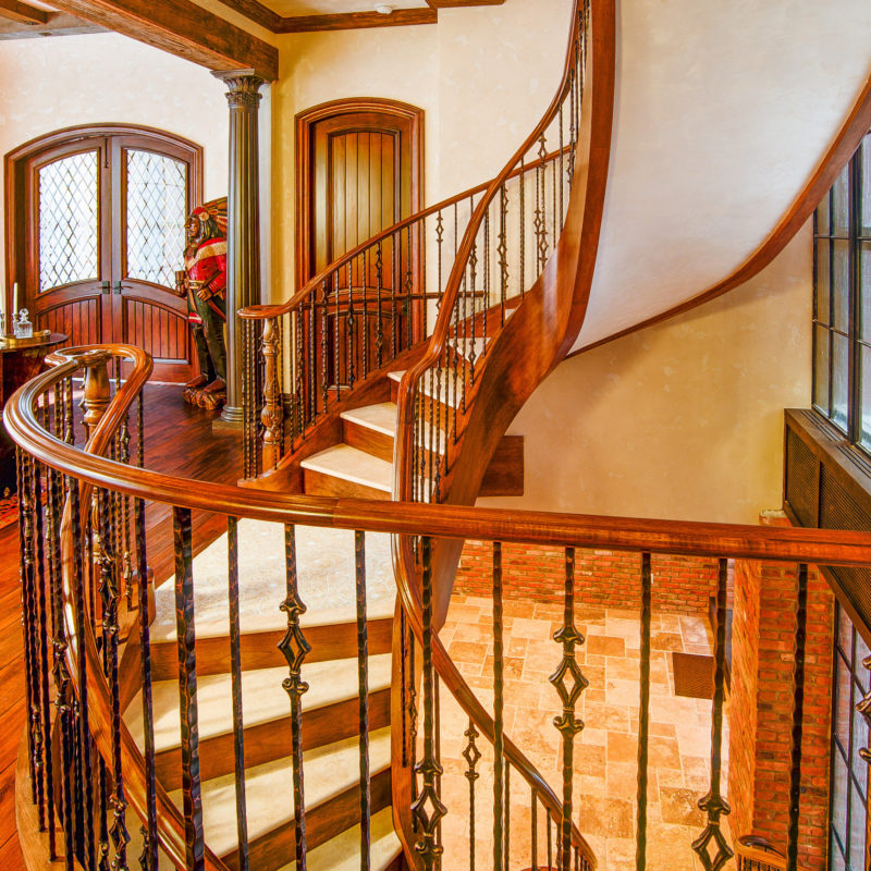 Custom Design Elliptical Curved Staircase | New York City