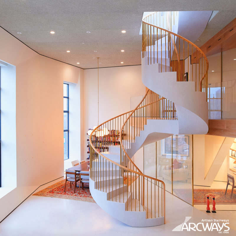 Helical Staircase Installation | Hawaii