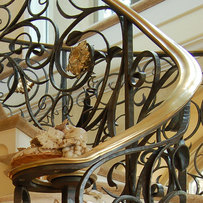 Custom Staircase Handrail and Metal Balustrade | Arcways